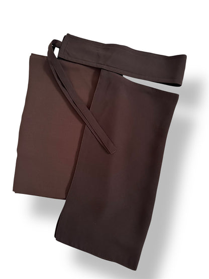 Two Tone Brown Niqab with matching Hijab