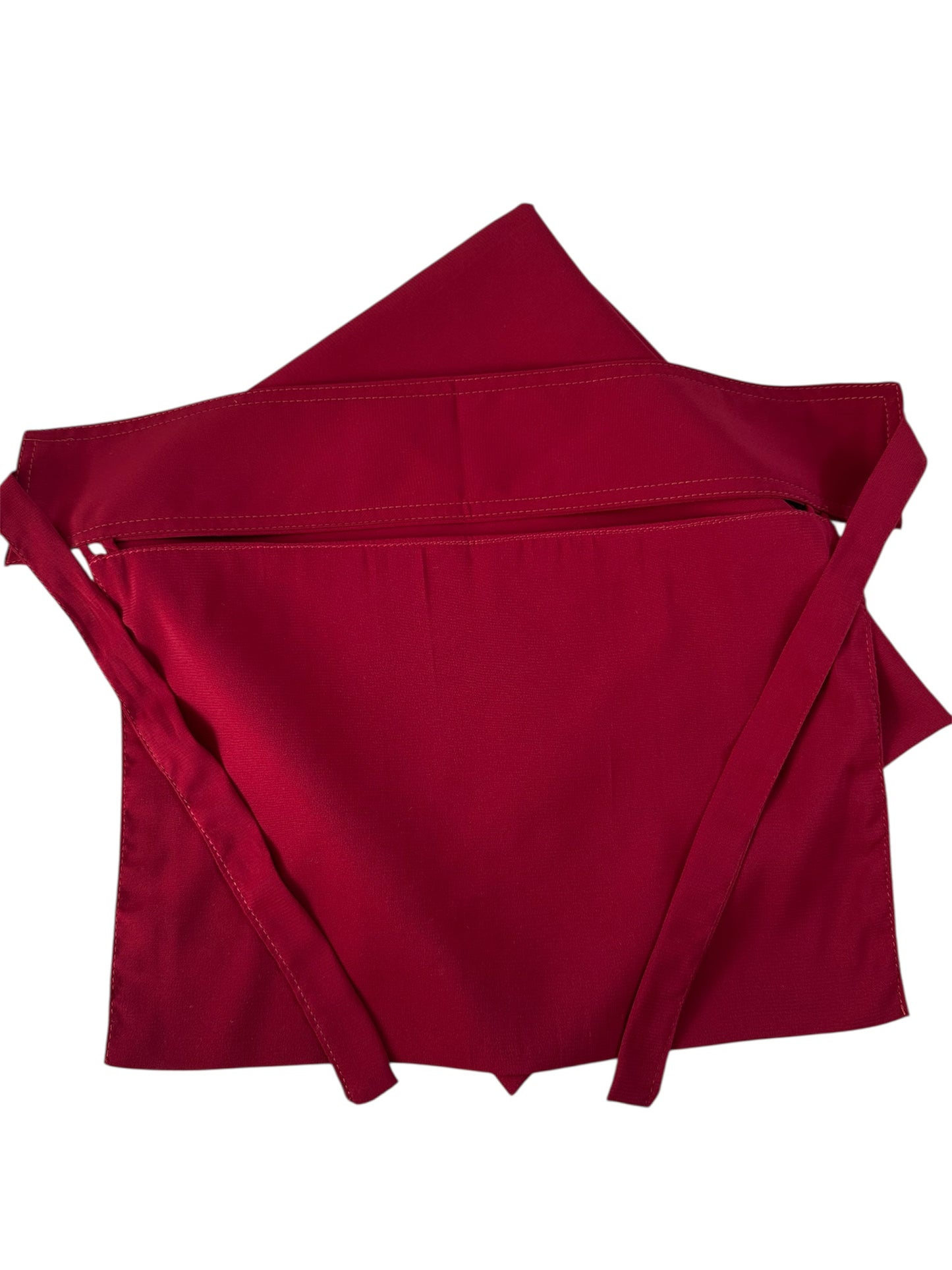 Ruby Red Niqab with matching Hijab