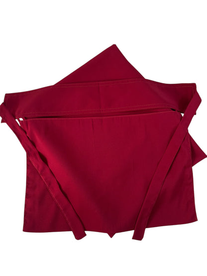 Ruby Red Niqab with matching Hijab