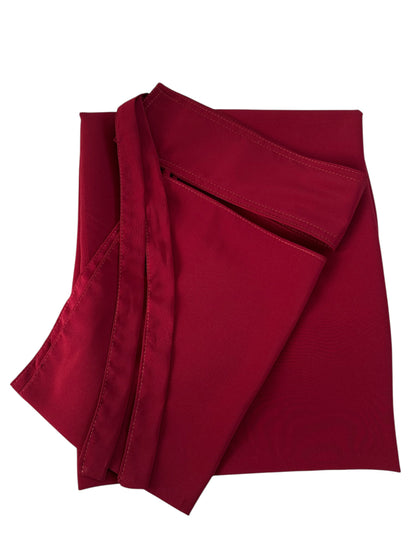 Ruby Red Niqab with matching Hijab